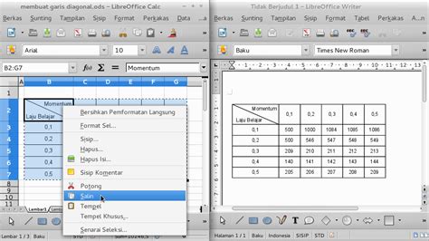 Cara Membuat Garis Miring Pada Tabel Excel - IMAGESEE